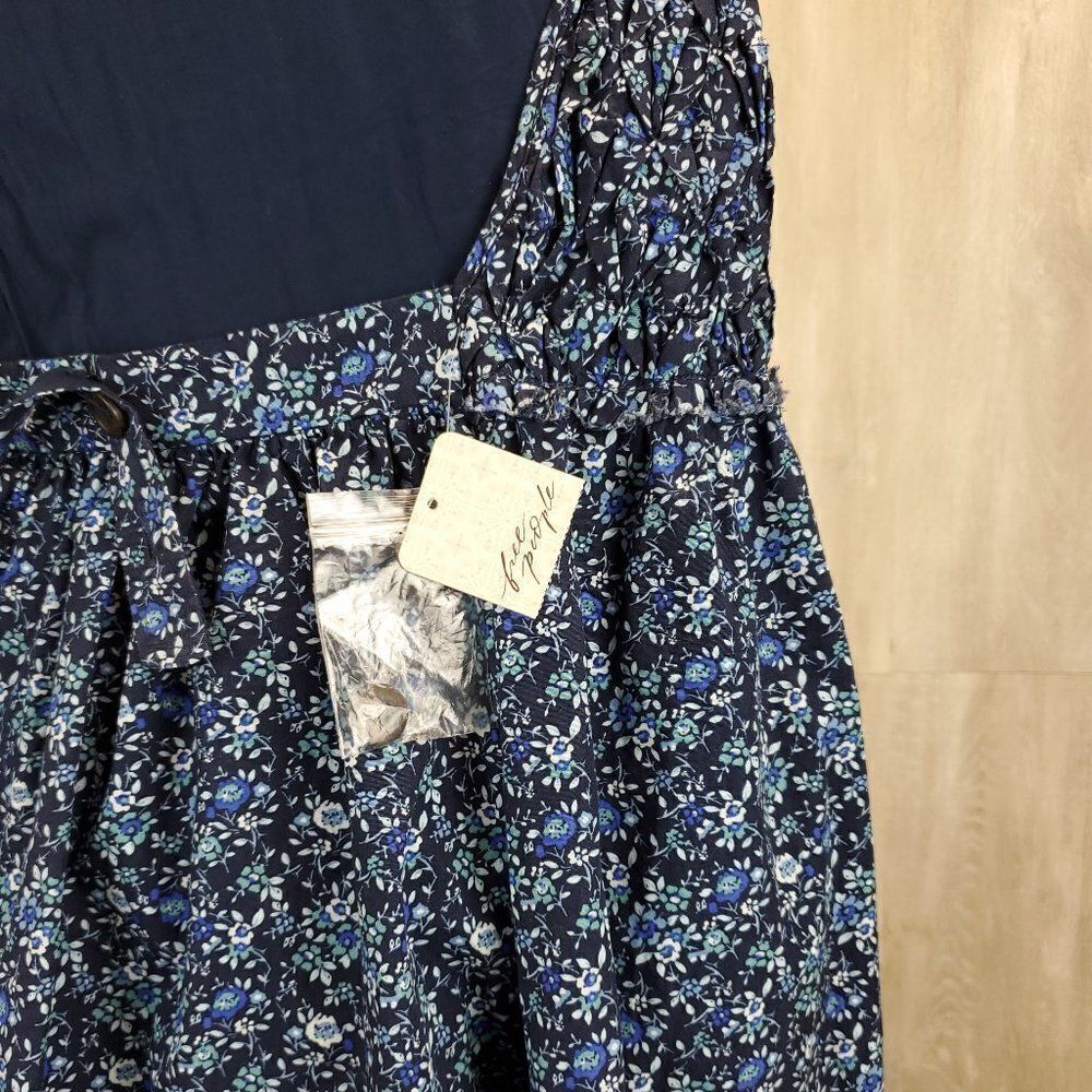 Free People Petunia Floral Mini Dress D--0119a - Picture 13 of 14